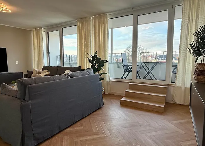 Apartman Neu!! Ruhige Helle Penthouse - Parking Incl *